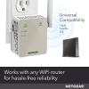 imageNETGEAR WiFi Mesh Range Extender EX6250  Covers up to 1500 sqft and 25 Devices with AC1750 Dual Band Wireless Signal Booster ampamp Repeater up to 1750 Mbps Speed Plus Mesh Smart RoamingWiFi 5  12Gbps