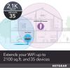 imageNETGEAR WiFi Mesh Range Extender EX6400  Add up to 2100 sq ft 35 Devices  AC1900 Dual Band Wireless Signal Booster ampamp Repeater up to 19 Gbps Speed Smart Roaming  Free Expert HelpWiFi 5  19Gbps