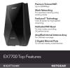 imageNETGEAR WiFi Mesh Range Extender EX7700  Coverage up to 2300 sqft and 45 Devices with AC2200 TriBand Wireless Signal Booster ampamp Repeater up to 2200Mbps Speed Plus Mesh Smart Roaming