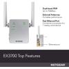 imageNETGEAR WiFi Range Extender EX6120  Add up to 1500 sq ft 25 Devices  AC1200 Dual Band Wireless Signal Booster ampamp Repeater Up to 12 Gbps Speed Compact Wall Plug Design  Free Expert HelpDiscontinued AC750
