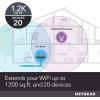 imageNETGEAR WiFi Range Extender EX6120  Add up to 1500 sq ft 25 Devices  AC1200 Dual Band Wireless Signal Booster ampamp Repeater Up to 12 Gbps Speed Compact Wall Plug Design  Free Expert HelpDiscontinued AC750
