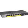 imageNETGEAR 10Port PoE Gigabit Ethernet Smart Switch GS110TP  Managed with 8 x PoE  55W 2 x 1G SFP Optional Insight Cloud Management Desktop or Wall Mount and Limited Lifetime Protection8 Port with PoE