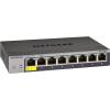 imageNETGEAR 8Port Gigabit Ethernet Smart Switch GS108T  Managed with 1 x PD Port Optional Insight Cloud Management Desktop or Wall Mount Silent Operation and Limited Lifetime ProtectionVersion 3