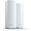 imageNETGEAR Orbi 770 Series TriBand WiFi 7 Mesh Network System RBE772  Router  1 Satellite Extender Security Features Up to 11Gbps Covers up to 5500 sqft 100 Devices 25 Gig Internet PortWiFi 7