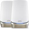 imageNETGEAR Orbi 870 Series TriBand WiFi 7 Mesh System RBE873  Router  2 Satellite Extenders Security Features Up to 21 Gbps Covers Up to 9000 Sq Ft 150 Devices 10 Gig Internet Port BE21000WiFi 6E