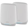 imageNETGEAR Orbi Whole Home TriBand Mesh WiFi 6 Addon Satellite RBS760  Works with Your Orbi WiFi 6 System  Security Features  Adds Coverage up to 2500 sq ft  AX5400 up to 54 GbpsAX5200