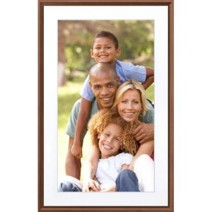 imageCanvas II  the Smart Art Frame with 27 in HD Digital Canvas that Renders Images and Photography in Lifelike Detail  19X29 Black Frame  WiFiConnected  Powered by NETGEAR MC327BL16x24 Dark Wood Frame