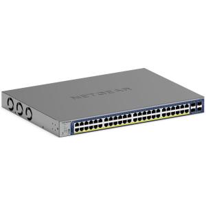 imageNETGEAR 52Port PoE Gigabit Ethernet Smart Switch GS752TP  Managed Optional Insight Cloud Management 48 x PoE  380W 4 x 1G SFP Desktop or Rackmount Renewed52 port  48xPoE 380W  4xSFP
