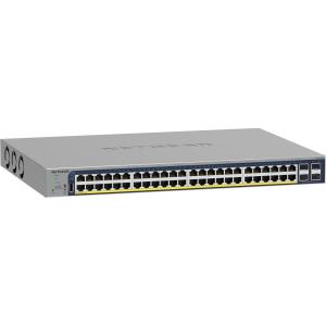 imageNETGEAR 52Port PoE Gigabit Ethernet Smart Switch GS752TP  Managed Optional Insight Cloud Management 48 x PoE  380W 4 x 1G SFP Desktop or Rackmount Renewed52 port  48xPoE 760W  4xSFP