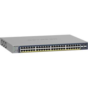 imageNETGEAR 52Port PoE Gigabit Ethernet Smart Switch GS752TP  Managed Optional Insight Cloud Management 48 x PoE  380W 4 x 1G SFP Desktop or Rackmount and Limited Lifetime Protection