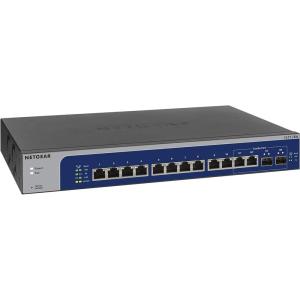 imageNETGEAR 8Port 10G MultiGigabit Ethernet Unmanaged Switch XS508M  with 1 x 10G SFP Desktop or Rackmount and Limited Lifetime Protection12 port  10G  2xSFP  Managed