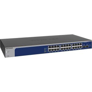 imageNETGEAR 8Port 10G MultiGigabit Ethernet Unmanaged Switch XS508M  with 1 x 10G SFP Desktop or Rackmount and Limited Lifetime Protection24 port  10G  Multi  2xSFP  Managed
