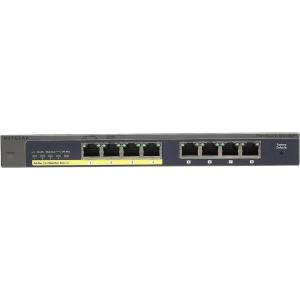 imageNETGEAR 8Port PoE Gigabit Ethernet Plus Switch GS108PEv3  Managed with 4 x PoE  53W Desktop or Wall Mount and Limited Lifetime ProtectionPlus