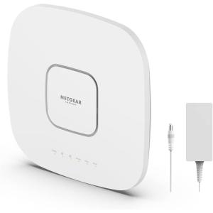imageNETGEAR Cloud Managed Wireless Access Point WAX630EP  WiFi 6E TriBand AXE7800 Speed  Mesh  80211ax  MUMIMO  Insight Remote Management  PoE  Includes Power AdapterAXE7800  WiFi 6E  PoE