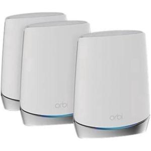 imageNETGEAR Orbi 770 Series TriBand WiFi 7 Mesh Network System RBE772  Router  1 Satellite Extender Security Features Up to 11Gbps Covers up to 5500 sqft 100 Devices 25 Gig Internet PortWiFi 6