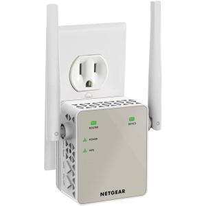 imageNETGEAR WiFi Range Extender EX6120  Add up to 1500 sq ft 25 Devices  AC1200 Dual Band Wireless Signal Booster ampamp Repeater Up to 12 Gbps Speed Compact Wall Plug Design  Free Expert HelpWiFi 5  12Gbps