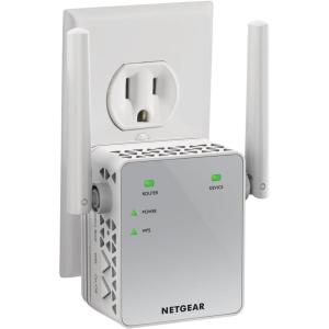 imageNETGEAR WiFi Range Extender EX6120  Add up to 1500 sq ft 25 Devices  AC1200 Dual Band Wireless Signal Booster ampamp Repeater Up to 12 Gbps Speed Compact Wall Plug Design  Free Expert HelpDiscontinued AC750