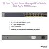 imageNETGEAR 18Port PoE Gigabit Ethernet Smart Switch GS716TPP  Managed with Insight Cloud Management 16 x PoE  300W 2 x 1G SFP DesktopRackmount and ProSAFE Lifetime Protection Renewed28 port  24xPoE 190W  4xSFP
