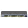 imageNETGEAR 52Port PoE Gigabit Ethernet Smart Switch GS752TP  Smart Managed 48 x PoE  380W 4 x 1G SFP Desktop or Rackmount SwitchStackable