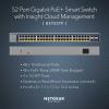 imageNETGEAR 52Port PoE Gigabit Ethernet Smart Switch GS752TP  Smart Managed 48 x PoE  380W 4 x 1G SFP Desktop or Rackmount SwitchVersion 2