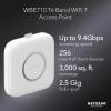 imageNETGEAR Cloud Managed Wireless MultiGig Access Point WBE710  WiFi 7 TriBand BE9400 Speed  Mesh  MUMIMO  80211be  Optional Insight Remote Management  PoE  Power Adapter not Included