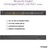 imageNETGEAR PoE Switch 16 Port Gigabit Ethernet Unmanaged Network Switch GS116PP  with 16 x PoE  183 W Desktop Wall Mount or Rackmount and Limited Lifetime Protection48 Port  24 x PoE  380W