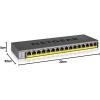 imageNETGEAR PoE Switch 16 Port Gigabit Ethernet Unmanaged Network Switch GS116PP  with 16 x PoE  183 W Desktop Wall Mount or Rackmount and Limited Lifetime Protection16 Port  16xPoe 183W  Unmanaged