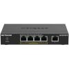 imageNETGEAR PoE Switch 16 Port Gigabit Ethernet Unmanaged Network Switch GS116PP  with 16 x PoE  183 W Desktop Wall Mount or Rackmount and Limited Lifetime Protection5 Port  4 x PoE 83W