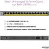 imageNETGEAR PoE Switch 16 Port Gigabit Ethernet Unmanaged Network Switch GS116PP  with 16 x PoE  183 W Desktop Wall Mount or Rackmount and Limited Lifetime Protection16 Port  16xPoe 183W  Unmanaged