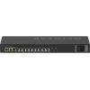 imageNetgear AV Line M4250 GSM4212PX 8Port Gigabit 4464 Mpps Forwarding Rate PoE Compliant Managed AV Switch with SFP 240W