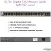 imageNetgear ProSafe GSM7248P 48Port Layer 2 GbE PoE Managed Switch M410050GPOE Renewed