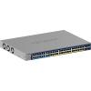 imageNETGEAR 52Port Ultra60 PoE Gigabit Ethernet Smart Switch GS752TXUP Managed with 32 x PoE and 16 x PoE  640W 4 x 10G SFP Optional Insight Cloud Management Desktop or Rack Mount