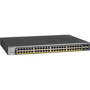 imageNETGEAR 16Port Gigabit Ethernet Smart Managed Pro PoE Switch GS516TP with 8 x PoE 76 W and 2xPD Ports DesktopRackmount and ProSAFE Lifetime Protection Renewed48 Port POE 760W 