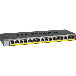 imageNETGEAR 16Port Gigabit Ethernet Unmanaged PoE Switch GS116PP  with 16 x PoE  183W DesktopRackmount and ProSAFE Limited Lifetime Protection Renewed16 port  16xPoE 183W