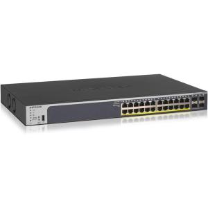 imageNETGEAR 52Port PoE Gigabit Ethernet Smart Switch GS752TP  Smart Managed 48 x PoE  380W 4 x 1G SFP Desktop or Rackmount Switch24 Port POE