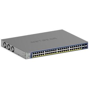 imageNETGEAR 52Port PoE Gigabit Ethernet Smart Switch GS752TP  Smart Managed 48 x PoE  380W 4 x 1G SFP Desktop or Rackmount SwitchStackable