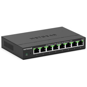 imageNETGEAR 8Port 25GB Switch  MultiGigabit Ethernet Unmanaged Essentials Network Switch MS308  8 x 1G25G  Desktop or Wall Mount  Limited 3 Year Protection
