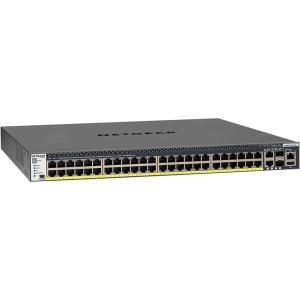 imageNETGEAR GSM4352PB100NES 48Port Fully Managed Switch M430052GPoE 48x1G PoE 2x10GBASET 2xSFP Stackable 1000W PSU ProSAFE Lifetime Protection