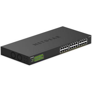 imageNETGEAR PoE Switch 16 Port Gigabit Ethernet Unmanaged Network Switch GS116PP  with 16 x PoE  183 W Desktop Wall Mount or Rackmount and Limited Lifetime Protection24 Port  24 x PoE 380W
