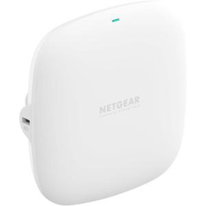 imageNETGEAR Wireless Access Point WAX210  WiFi 6 DualBand AX1800 Speed  1 x 1G Ethernet PoE Port  Up to 128 Devices  80211ax  WPA3  Small Size Up to 4 SSID Networks Power Adapter Not Included