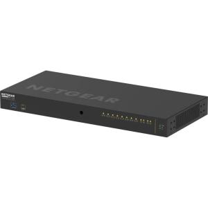 imageNetgear AV Line M4250 GSM4212PX 8Port Gigabit 4464 Mpps Forwarding Rate PoE Compliant Managed AV Switch with SFP 240W