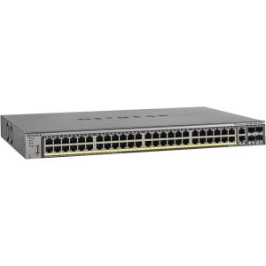 imageNetgear ProSafe GSM7248P 48Port Layer 2 GbE PoE Managed Switch M410050GPOE Renewed