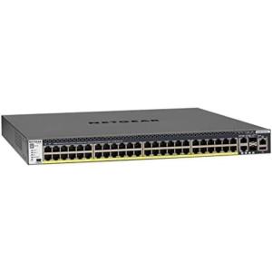 imageNetgear M430052GPoE 48x1G PoE 2x10GBASET 2xSFP Stackable Switch 550W PSU GSM4352PA100NES52 Port