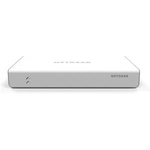 imageNETGEAR 10Port Gigabit Ethernet Smart Managed Pro PoE Switch with Insight Cloud Management GC510PP  with 8 x PoE  195W 2 x 1G SFP DesktopRackmountCloud  L2 Managed