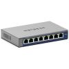 imageNETGEAR 8Port Gigabit Ethernet Easy Smart Managed Switch GS108E  Managed Desktop or Wall Mount and Limited Lifetime Protection