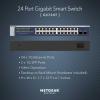 imageNETGEAR 24Port Gigabit Ethernet Smart Switch GS724T  Managed Optional 1 Year Insight Cloud Management with 2 x 1G SFP Desktop or Rackmount and Limited Lifetime Protection