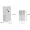imageNETGEAR Powerline 1000 Mbps 1 Gigabit Port with PassThrough Extra Outlet PLP1000100PAS