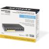 imageNETGEAR ProSAFE GS108PE 8Port Gigabit Web Managed Plus PoE Switch 4 PoE Ports 45W GS108PE100NAS