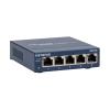 imageNETGEAR 5Port Fast Ethernet 10100 Unmanaged Switch FS105 Desktop and ProSAFE Lifetime Protection Blue5 Port