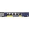 imageNetgear GS105PE100NAS 5PORT PROSAFE PLUS GIGABIT SWITCH POWERED BY POE AND CAN ALSO PROVIDE POE POWER